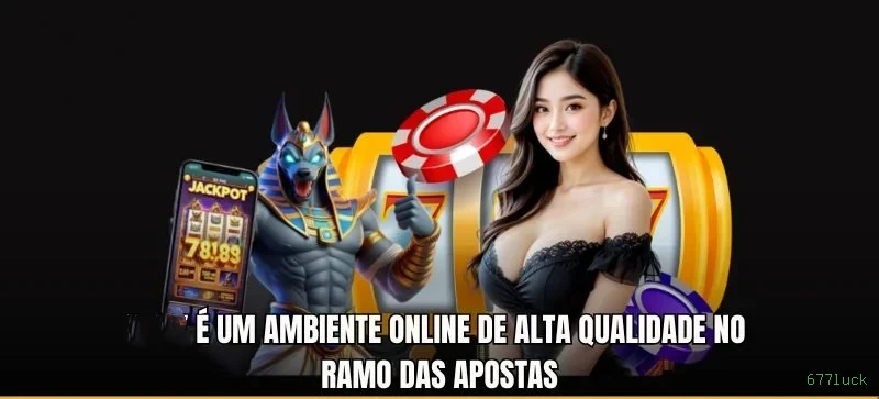 Imagem promocional do aplicativo mobile da 677luck