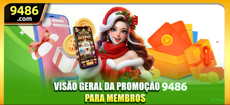 Imagem promocional do login da 677luck